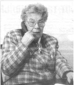 alt=Валентина Родина, председатель  совета  ветеранов в последний год работы